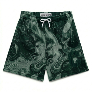 Shorts d'été pour hommes de qualité supérieure, doux, respirants, légers, à taille élastique, imprimés, confortables, pour la plage, vente en gros, vêtements décontractés - Product Image 3
