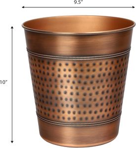 Private Labelling Iron Waste <b>Bin</b> Industrial Metal Garbage Can Wholesale Supplier For Factory Warehouse Hotel Restaurant - Product Image 6
