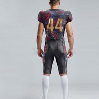 Uniforme de football américain au design moderne, respirant, en polyester, vêtements de sport élégants, parfaits pour les équipes et les clubs de football, entraînement