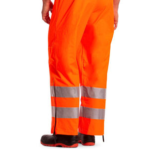 Salopette de travail unisexe grande taille, combinaison une pièce sans manches avec poches - Product Image 6