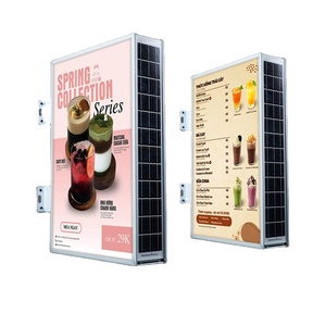Panneau d'information pour magasin alimenté à l'énergie solaire - Meilleur prix - Product Image 1