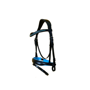 Accessoire de double bride en cuir roulé PVC, style selle western et anglaise, pour bride et rênes de cheval - Product Image 5