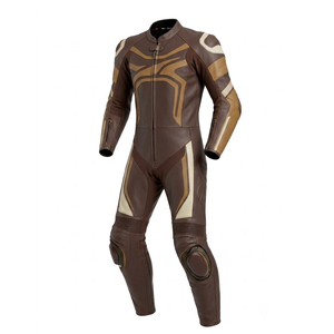 Riding Gear <b>Motorcycle</b> Racing Leather 1 Piece Suit with CE Protective Breathable Full Sleeve <b>Motorcycle</b> <b>Jacket</b> Unisex <b>Summer</b> - Product Image 1