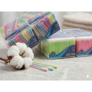 AL ASR Colourful Cotton Pads Soft Disposable 1 Layer Cleaning for Skincare and Cosmetics - Product Image 3