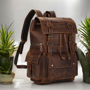 Nueva mochila de cuero de diseño personalizado de buena calidad en venta. Bolsos de cuero de moda de primera calidad y nuevo estilo. - Product Image 4