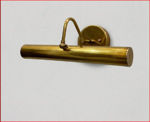 Solid Brass Picture <b>Light</b>: Mid-Century Vintage Style Adjustable Wall <b>Sconce</b> - Product Image 3