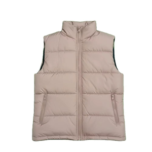Gilet matelassé léger pour homme avec logo personnalisé de haute qualité – Manteau d'hiver chaud sans manches - Product Image 1
