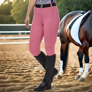 Leggings de Equitación para Mujer, Suaves, Elásticos, Transpirables, con Agarre de Silicona, Pantalones Deportivos para Montar a Caballo - Product Image 4