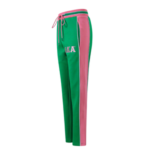 Chaqueta Deportiva AKA Green Air Tech Fleece, Chaqueta Deportiva con Cierre Completo en Verde y Rosa, Ropa Deportiva para Mujer - Product Image 6