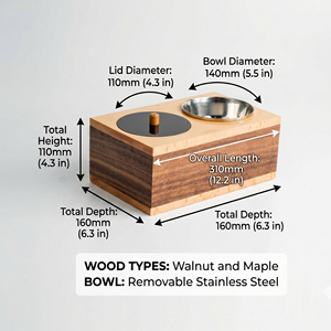Rectangular Wooden <b>Bakhoor</b> Burner Box With Storage Compartment Metal Cup Luxury Charcoal <b>Oud</b> Arabic Incense Holder For Home - Product Image 2