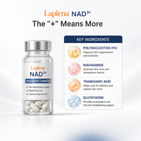 Sérum Liquide Intensif à l'Acide Hyaluronique de Haute Qualité NMN NAD+ 7,5 ml – Booster Cutané Éclaircissant, Hydratant et Raffermissant pour les Soins de la Peau
