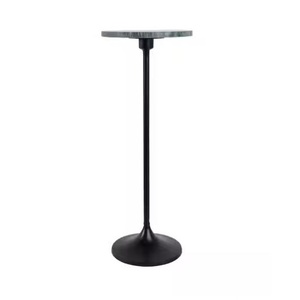 Table basse moderne extensible de qualité supérieure avec plateau en marbre et base en métal antique - Product Image 5