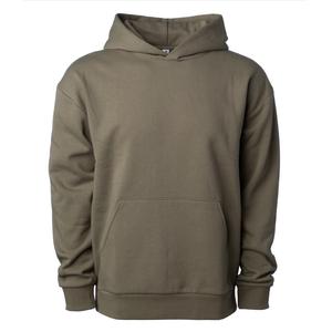 Sudadera con Capucha Extra Grande Personalizada 100% Algodón para Hombre, Sudadera de Forro Polar con Estampado de Letras y Calaveras, Ropa Urbana - Product Image 2