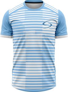 ชุดเสื้อฟุตบอลของผู้ชายสำหรับ2023ชุดเสื้อฟุตบอลแบบเรียบพิมพ์โลโก้แบบออกแบบได้ตามต้องการพร้อมกางเกงขาสั้น - Product Image 2