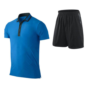Personalized Men Tennis Uniform Air Mesh Youth Moisture <b>Control</b> New Design Hot Selling Custom Print Team Men Tennis Uniform Set - Product Image 1