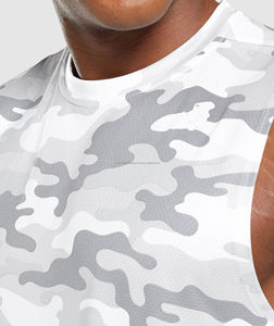 Débardeur de sport décontracté pour homme, design personnalisé 3D, écologique, anti-UV, séchage rapide, 100% coton, sans manches - Product Image 5