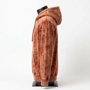Sudadera con Capucha Extra Grande Personalizada, Lavado Ácido, Estilo Urbano, Moda Urbana - Product Image 2