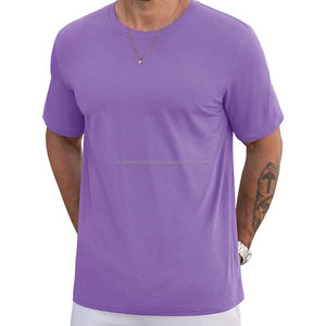 T-shirts pour hommes en coton 100% de haute qualité, surdimensionnés, confortables, logo vintage, chemise personnalisée avec motif de lettres, stock vierge - Product Image 1