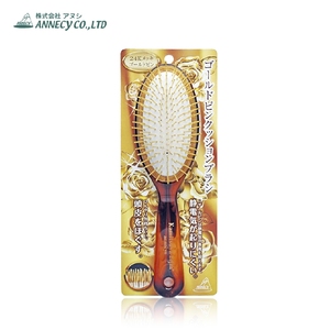 Peigne à cheveux Annecy Gold Edition, doux et flexible, avec poignée en plastique, vente en gros pour les grossistes en ligne - Product Image 3