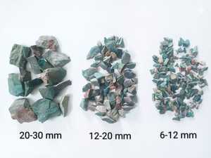 Vente en gros de copeaux de pierre d'agate mousse naturelle brute pour terrazzo, aménagement extérieur, jardinage et artisanat - Product Image 6