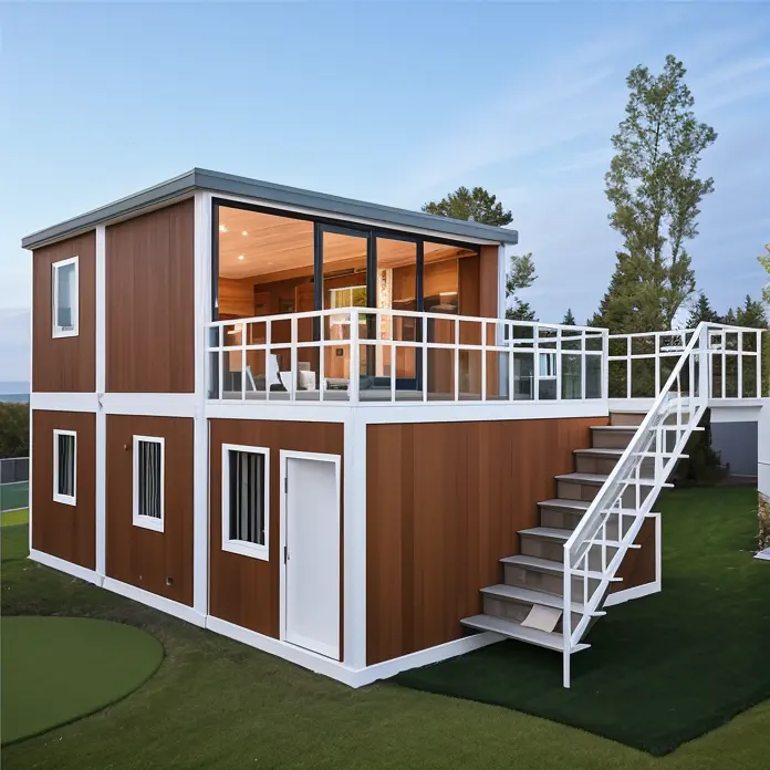 HIG Portable Movable Furnished Prefabricated Homes Modern Luxury