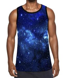 เสื้อกล้ามซับลิเมชั่นสำหรับผู้ชาย ทนทาน ระบายเหงื่อได้ดี เหมาะสำหรับออกกำลังกาย ฟิตเนส และนักกีฬา - Product Image 1