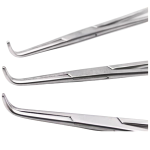 Ciseaux chirurgicaux droits et courbés personnalisés en acier inoxydable de haute qualité, pinces Kelly. Aucun avis pour le moment. - Product Image 6
