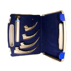 High Quality Stainless Steel Fiber <b>Optic</b> Laryngoscope Set Multiple Blades CE Certified Reusable Surgical <b>Instruments</b> Tegra - Product Image 2