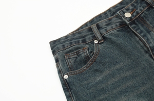 mens loose fit <b>jeans</b> relaxed denim pants baggy style casual wear <b>soft</b> cotton trousers everyday comfort fashion urban clothing - Product Image 4
