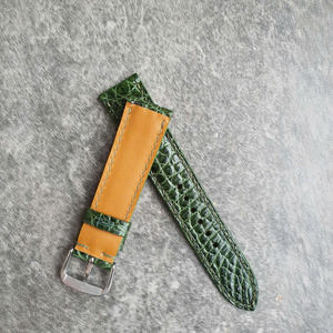 Wholesale Luxury Handmade Crocodile Leather <b>Smartwatch</b> Band Strap Fashion High Quality Genuine Leather From Vietnam - Product Image 4