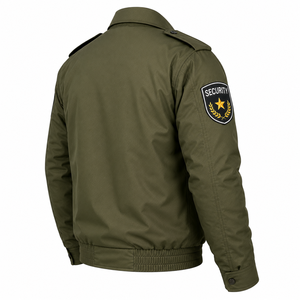 Chaqueta Táctica de Invierno para Guardia de Seguridad, Personalizada, con Cierre Completo, Manga Larga, Color Sólido, Unisex - Product Image 6