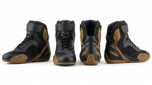 Botas de Motociclismo con Logotipo Personalizado, Diseño Propio, Transpirables, Protectoras, Antideslizantes, Botas de Carreras, Zapatillas Casuales para Moto - Product Image 2