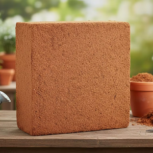 Cocopeat 5kg <b>Block</b> Is a Compressed <b>Block</b> of Coconut Coirpith From India to US Dubai Canada UAE Australia - Product Image 1