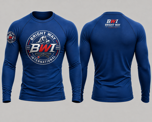 Camiseta de Compresión para Hombre UPF50+ de Manga Corta con Protección UV, Elástica en 4 Direcciones, Transpirable, para Entrenamiento de BJJ, MMA y Grappling - Product Image 1