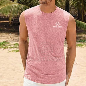 Camisetas sin Mangas para Hombre, Deportivas, de Verano, para Gimnasio, Fitness, de Algodón, para Entrenamiento Muscular - Product Image 5