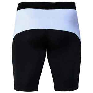Men's Mid Waist Custom Made <b>Compression</b> <b>Shorts</b> Active Knee Length Drawstring Closure Casual Front Anti-Wrinkle 100% Cotton - Product Image 2