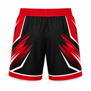 Pantalones Cortos Deportivos para Hombre RIVERDALE ATHLETIC CLUB, Absorbentes de Humedad, Azul y Negro Degradado, Sublimados, Cintura Elástica, 100% Poliéster, para Todas las Temporadas - Product Image 2