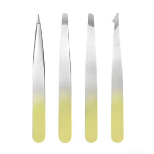High Quality Stainless Steel Eyebrow Tweezers Set for Women - Product Image 4
