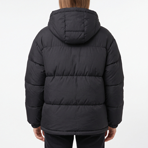 Veste d'hiver matelassée pour femmes, grande taille, à capuche, chaude et moelleuse, style décontracté - Product Image 6
