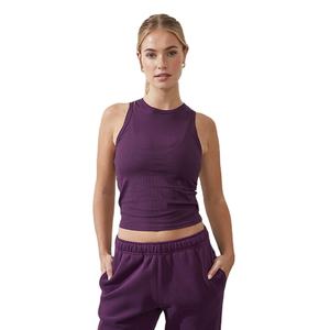 Nuevas Camisetas de Tirantes para Mujer al por Mayor, Estilo Urbano, Personalizadas, de Material Acanalado, Corte Casual, Ajuste Delgado, Alta Calidad, 180 Gsm, Elásticas - Product Image 1