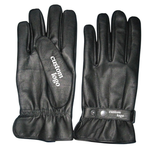 Guantes Clásicos de Piel de Cabra Genuina para Hombre, Transpirables, para Invierno, Térmicos, Ecológicos, para Viajes, Conducir en Auto y Actividades al Aire Libre - Product Image 1