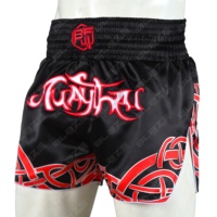 Shorts de Boxe Muay Thai MMA BJJ Personnalisés à Marque Privée, Imprimés par Sublimation, 100% Polyester Écologique, Imperméables pour Hommes