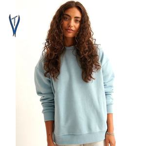 Sudadera con capucha corta informal para mujer, bordada, oversize, con cremallera, manga larga, con cordón, ropa exterior sexy OEM, tallas grandes - Product Image 1