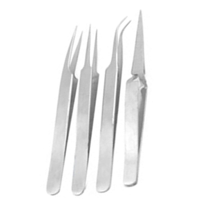 Pince à épiler antistatique en acier inoxydable satiné de haute qualité, pince à épiler électrique pour sourcils, outil de beauté professionnel pour salon - Product Image 2