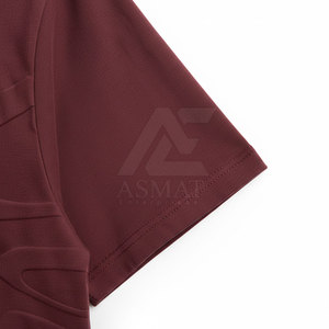 T-shirt pour homme en coton texturé avec motif en relief, décontracté, à porter tous les jours, confortable, style streetwear - Product Image 3