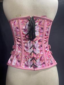 คอร์เซ็ตของผู้หญิงวินเทจชุดกระชับสัดส่วนเซ็กซี่แบบโอเวอร์บัสท์คอร์เซ็ทหนังระบายอากาศทันสมัยสำหรับขนาดใหญ่พิเศษ - Product Image 6