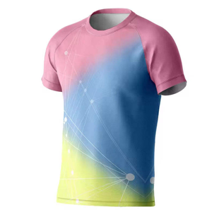 เสื้อยืดคุณภาพสูง ผ้าฝ้ายแท้ 100% เสื้อยืดผู้ชาย สำหรับสกรีนลายแบบซับลิเมชั่น เสื้อยืดสั่งทำพิเศษ - Product Image 1