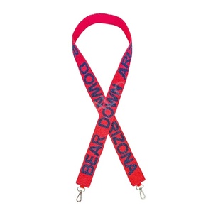 Diseño de oso cortado, bolso de cuentas de semillas de oro blanco personalizado, correas de monedero con cuentas, correa para bolsos, accesorios de moda - Product Image 1