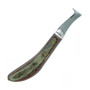 Equipo Veterinario Profesional para Herradores, Cuchillo para el Cuidado de Pezuñas de Acero Inoxidable Reutilizable, Hoja Ovalada, Recortador de Pezuñas con Logotipo Personalizado - Product Image 2