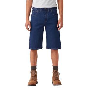 Pantalones Cortos de Mezclilla de Verano para Hombre, Jeans Elásticos Rotos, Pantalones Cortos Rectos Ajustados, Jeans Negros de Moda, Pantalones Cortos Sólidos, Ropa Urbana para Hombre - Product Image 1